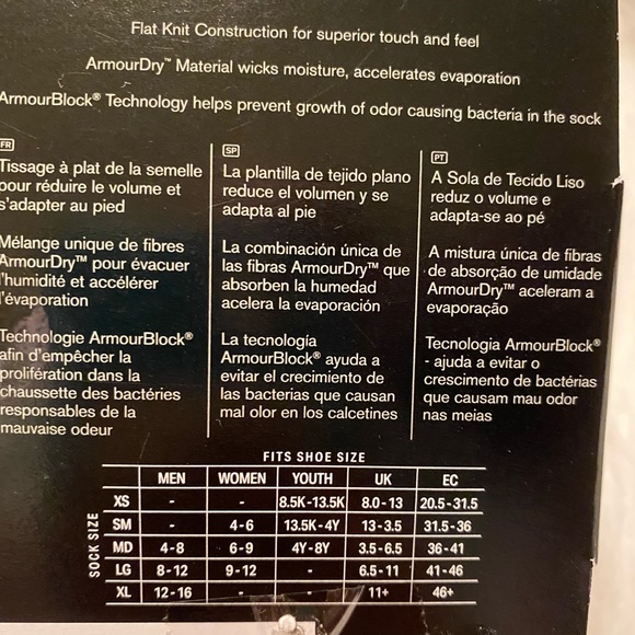 Under Armour Run Socks - Picture 6 of 7